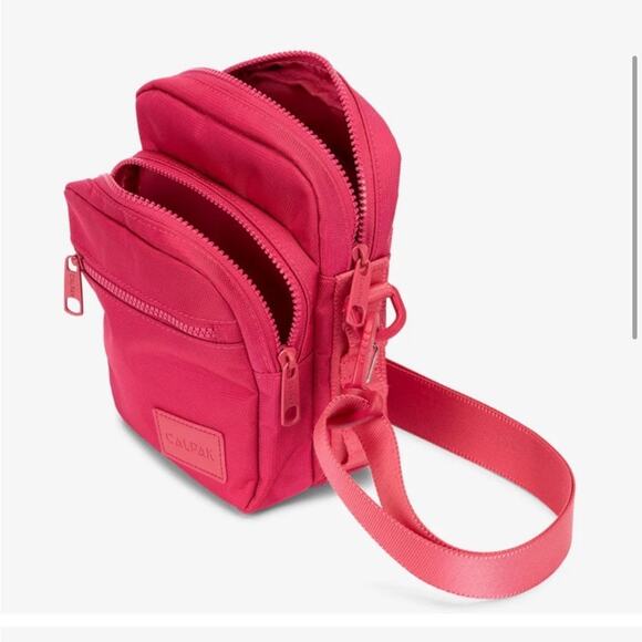 Calpak Mini Crossbody Bag Pink Messenger Multiple Pockets - Picture 5 of 6